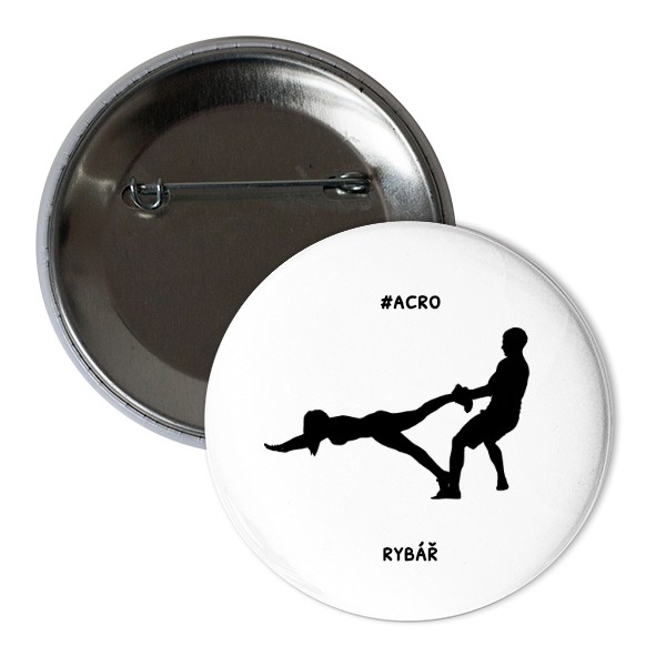 Acro placka rybář
