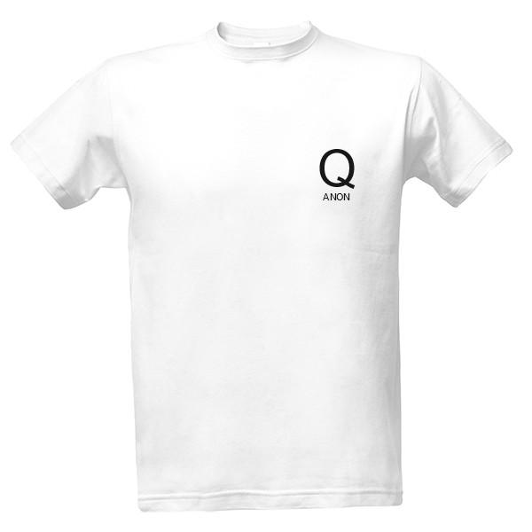 Q anon - bílé small