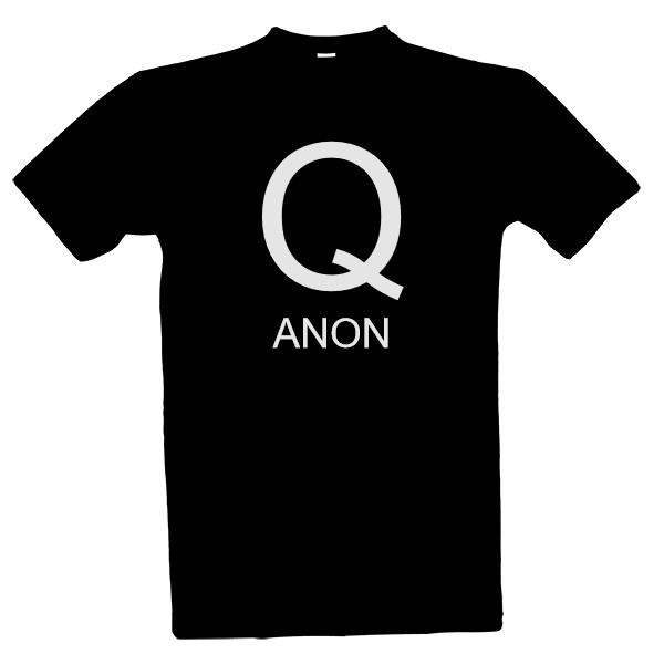 Q anon - černé simple