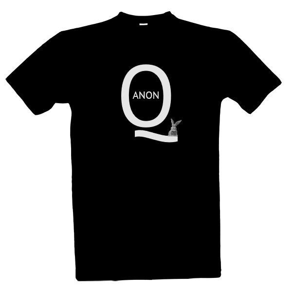 Q-ANON middle s králíčkem