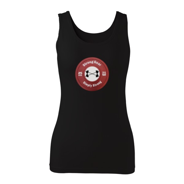 Tílko do fitka stronggear černé